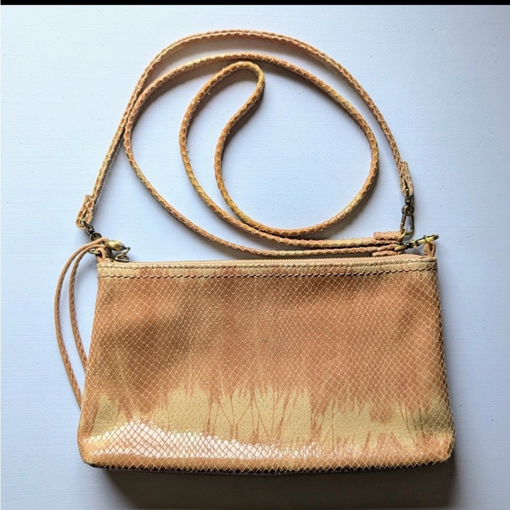 HOBO Darcy Crossbody Bag Tan Desert Tie Dye